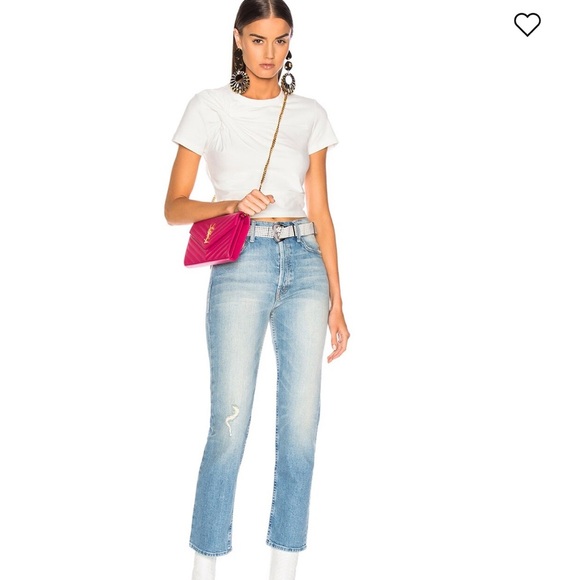 MOTHER SUPERIOR The Tomcat Ankle Jeans Gospel Grace 27 - Picture 7 of 16